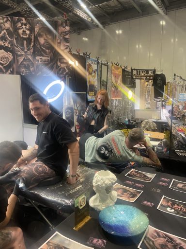 Zero 13 at the London tattoo convention